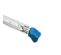 Guías deslizantes para gabinetes de montaje lateral Correderas for cajones de alta resistencia con capacidad carga bloqueo y montaje lateral(24inch(600mm))