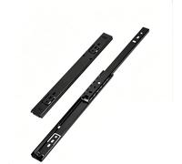 Guías For Cajones Con Rodamiento De Bolas De Cierre Suave De 2 Piezas, Fáciles De Instalar, For Ensamblar Debajo De La Mesa O En El Cajón, Bien Hechas(30cm)