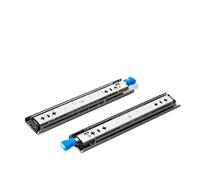 Guías for cajones industriales con cerradura, herrajes for gabinetes ajustables de 10 "a 50", capacidad de 120KG, 1 ud.(25cm)