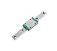 Guías lineales, carril guía deslizante lineal y co Bloque Deslizante MGN7H + Guía Lineal Miniatura MGN7 De 100-600 Mm For Impresora 3D(100mm)