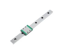 Guías lineales, carril guía deslizante lineal y co Guía Lineal Miniatura MGN7 De 100-600 Mm + Bloque Deslizante MGN7C For Impresora 3D(400mm)