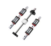 Guías lineales, guías deslizantes de movimiento li 4 Bloques Deslizantes HGH20CA + 2 Guías Lineales Cuadradas HGR20 + Kit De Husillo Bolas SFU1610(900mm)