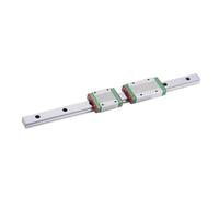 Guías lineales, guías deslizantes de movimiento li Guía Lineal En Miniatura MGN9 De 100 Mm A 1000 + 2 Bloques Deslizantes MGN9C For Impresora 3D(100mm)