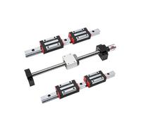 Guías lineales, guías deslizantes de movimiento li Guías Lineales Cuadradas HGR20 De 20 Mm Con Carros HGH20CA Y Kit Husillo Bolas SFU1605(1000mm)