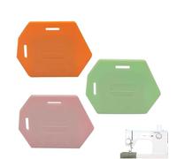 Guías Magnéticas Costura - Juego 3 Piezas Escalas | Herramienta Poligonal Dobladillo | Accesorios Sellado Juntas, Útil Multiusos Acolchado con Regla