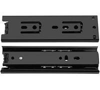 Guías para cajones, 2 unids/lote Mini guías de cajón cortas, riel guía extensión completa for muebles armario, cajones cocina for el hogar(4 inch)