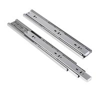 Guías para cajones con cierre suave, Drawer Slides Soft Close Ball Bearing Full Extension Heavy Duty Pack of 2 Multicolor Multiple Sizes(D Cold Rolled Steel,16inch (40cm))