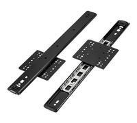 Guías para cajones con cierre suave, Paquete de 2 guías for cajones con rodamientos bolas 14 a 24 pulgadas y capacidad 45 kg(500mm(20inch))