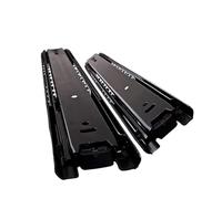 Guías para cajones de armario, El cajón del gabinete rodamiento de bolas extensión completa desliza 250-550 mm(400mm(16inch))