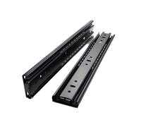 Guías para cajones de cierre suave bajo montaje 1 par de rieles deslizantes extensibles con rodamientos bolas silenciosos for cajones gabinetes y muebles(12inch(30cm))