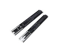 Guías para cajones de cierre suave bajo montaje Correderas for cajones con cojinetes de bolas 25/30/35/40/45/50 mm for juegos correderas for muebles(16inch(400mm))