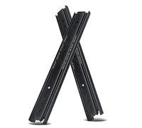 Guías para cajones, Drawer runners,2Pcs Full Extension Heavy Duty Drawer Slides Soft Close Side Mounted Track 3 Fold Telescopic Ball Bearing Drawer Runners for Cabinet Furniture