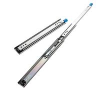 Guías para cajones, Drawer runners,Heavy Duty Telescopic Drawer Slides,Length 10in-56in, 264 Lbs Capacity Full Extension Ball Bearing Sliding Rail Track with Lock, Easy Installation/Furniture Hardware