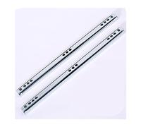 Guías para cajones, Drawer runners,Two Way Slide Track for Drawer Ball Bearing Drawer Slides Rail Metal Cabinet Furniture Rails Telescoping Drawer Runners for Small Drawer Hardware