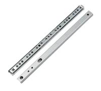 Guías para cajones, Guías for cajones con rodamiento de bolas, 2 uds., 8 "-16", correderas for muebles, teclado acero, armario(500mm)