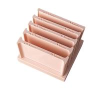 Guías para el grosor de arcilla, ajustables y antiadherentes en 5 tamaños, herramienta de rodillo para grosor con hilo de arcilla, para creaciones de joyas, moación artística, clases de arte y