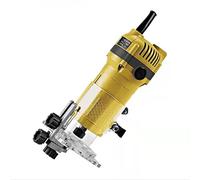 Guías rectas Fresadora de madera electromecánica de recorte de 500 W, máquina de gong pequeña de apertura y cierre, máquina ranuradora for carpintería fresas de carburo de tungsteno