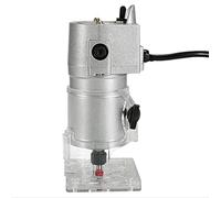 Guías rectas Máquina cortadora de aluminio de 800 W, máquina ranuradora de fresado de madera eléctrica, máquina de grabado for carpintería fresas de carburo de tungsteno