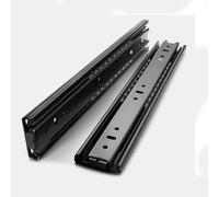 Guías telescópicas para cargas pesadas, sistema de rieles para cajones, cierre suave, para cargas pesadas (600 mm)