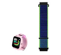 Guibeizu compatible para nylon elástico clásico correa de reemplazo compatible para KURIO reloj inteligente inteligente para niños y adolescentes, Grand, Acero aleado, Ágata
