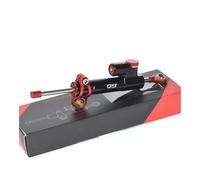 GUICFRF Estabilización Accesorios De Motocicleta Kit De Montaje De Soporte De Amortiguador De Dirección Estabilizador Ajustable para MT09 para MT-09 2013-2023(Black Red)