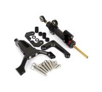 GUICFRF Estabilización Accesorios De Motocicleta, Soporte De Amortiguador De Dirección Estabilizador Soporte Seguridad para MT09 para MT09 SP 2024 2025(Black 1 Set A)