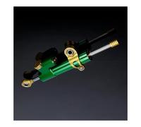 GUICFRF Estabilización Accesorios para Motocicletas Amortiguador De Dirección Universal Estabilizador Amortiguador Dirección Ajustable Amortiguador 256 Mm(Green Yellow)