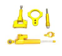 GUICFRF Estabilización Kit De Soporte De Soporte De Amortiguador De Dirección Estabilizador De Motocicleta para YZF R3 para R25 para MT25 2015 2016 2017 2018(Type 2)