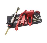 GUICFRF Estabilización para MT-09 para MT 09 para T&Racer para MT09 2015 2016 2017 Amortiguador Dirección Estabilizador Motocicleta con Kit Soporte Montaje(Type E)