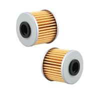 GUICFRF Filtro De Oil Filter Accesorios para Motor De Motocicleta 1/2/4, Repuestos para Limpiador De Filtro De Aceite para CB125F para CB 125 F para 15412-K0N-D01 C(2pcs)