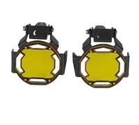 GUICFRF LuzDelanteraCubierta 2 Protectores De Luz Antiniebla Para R 1200GS Para ADV Para F800GS Para R1200GS 2012-2020(Yellow)