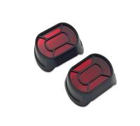 GUICFRF LuzDelanteraCubierta Accesorios De Motocicleta Para DS900X Para DS625X Para DS525X Protectores Luz Antiniebla Para Tapa La Lámpara(Red)