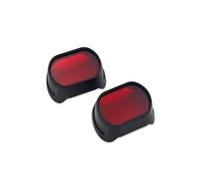 GUICFRF LuzDelanteraCubierta Para DS900X ForDSX900 Para Ds900 Protectores De Protección Luz Antiniebla Para Motocicleta Tapa Protectora Lámpara(Red A)