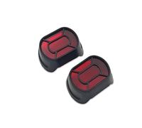 GUICFRF LuzDelanteraCubierta Para DS900X ForDSX900 Para Ds900 Protectores De Protección Luz Antiniebla Para Motocicleta Tapa Protectora Lámpara(Red B)