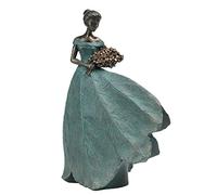 Guichifun Colección de estatuas de Hadas para decoración del hogar, Hojas de ángel para niñas, decoración del hogar para Exterior o Interior, jardín rústico, decoración de Patio, Figuras de Regalo,