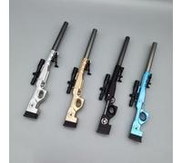 GUICKJ 4 Bolígrafos Neutros con Forma de Rifle de Francotirador, Colores Aleatorios, Material de Papelería Creativo y Personalizado, Material Escolar, Regalo, Material de Papelería.