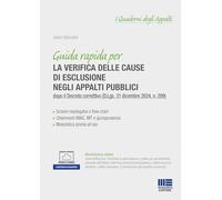 Guida rapida alle cause di esclusione negli appalti pubblici. dopo il Decreto correttivo (D.Lgs. 31 dicembre 2024, n. 209). Con espansione online