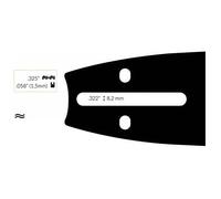 Guide - Cadena para motosierra Tanaka 38 cm, 325, 058 (1,5 mm) - Piezas de repuesto para herramientas de jardín - Nemura