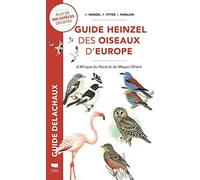 Guide Heinzel des oiseaux d'Europe (Guide Rouge Delachaux)