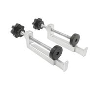Guide Rail Clamp - Aluminum Alloy Table Saw G Clamp | Universal Fence Holder T Slot Clamps | Track Rail Fixing Tool For 45 70 Gauge Bench Rails Woodworking Workbench Accessory