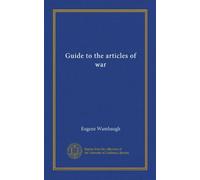 Guide to the articles of war