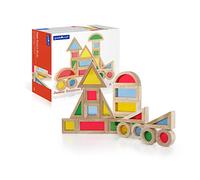 Guidecraft- Construcción Bloques Junior Arco Iris 20 Piezas (4) (XGC-G3082)