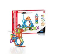 Guidecraft- Construcción Power Clix 48 Piezas, Multicolor (1)