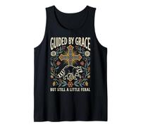 Guided by Grace But Still A Little Feral Camiseta sin Mangas