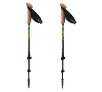 Guidetti - Bastones de senderismo/trekking - Massif de Jura de Aluminio - Verde Verde one size