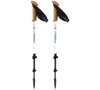 Guidetti - Bastones de senderismo/trekking - Mont Blanc de Aluminio - Blanco Blanco one size