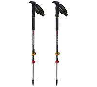 Guidetti - Bastones de senderismo/trekking - T3 Light Grenat de Aluminio - Negro Negro one size