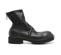 Guidi- Bota Negra Big Daddy con Cremallera Trasera- Shoes- Hombre- Negro- 42 EU- Bota Negra Big Daddy con Cremallera Trasera