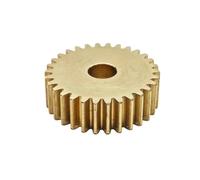 GuidNaurys 0,7 módulo 98 dientes engranaje recto de latón 70mm diámetro 5mm espesor 0,7 M 98T engranaje cilíndrico piñón de dientes rectos cremallera(10mm bore)