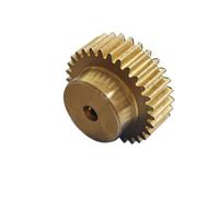 GuidNaurys 1 engranaje cilíndrico de cobre de 0,5 m y 100 dientes con piñón de motor paso a paso, orificio interior de 3 mm, 4 mm y 6 mm, módulo de 0,5. Transmisión(Step 20mm bore 3mm)